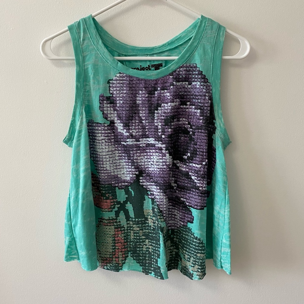 URBAN OUTFITTERS PROJECT SOCIAL OPEN BACK TANK TOP